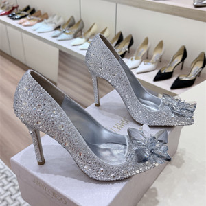 jimmy choo 8.5cm/10.5cm avril crystal covered pointy toe pumps