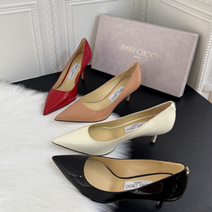 jimmy choo 6.5cm/8.5cm love patent leather pumps