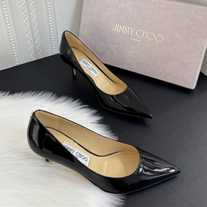 jimmy choo 6.5cm/8.5cm love patent leather pumps