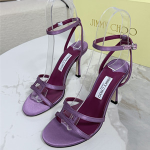 jimmy choo 10cm leo satin sandals shoes
