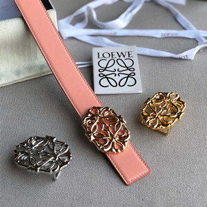 loewe 3.2cm calfskin belt