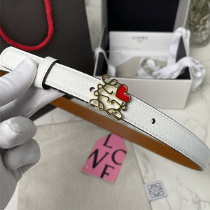 loewe 1.5cm calfskin belt