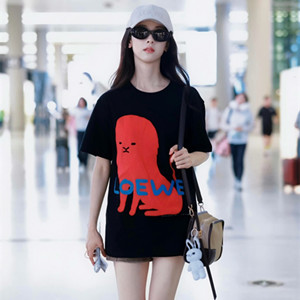 loewe regular fit t-shirt in cotton