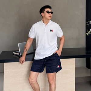 moncler cotton polo shirt