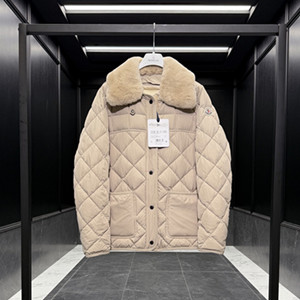 moncler cygnes belted short down jacket