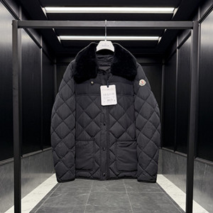 moncler cygnes belted short down jacket