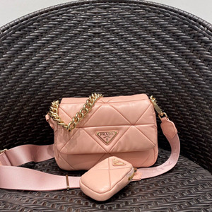 9A+ quality prada system nappa leather patchwork bag #1bd292