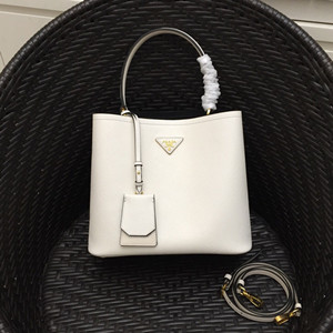 9A+ quality prada panier saffiano leather bag #1ba211