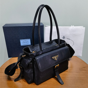 prada explore medium nappa leather tote bag #1bg596