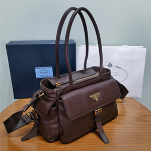 prada explore medium nappa leather tote bag #1bg596