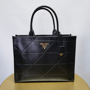 prada large leather tote bag #1ba377