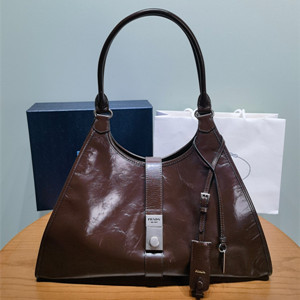 prada large leather handbag #1bg570