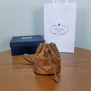prada mini icon re-nylon keychain charm #1tt202