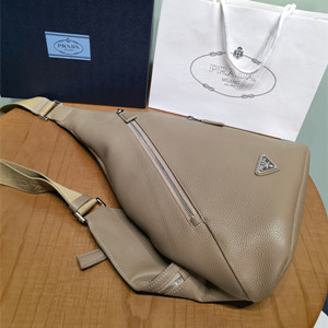 prada cross leather bag #2vz092