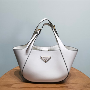 prada leather tote bag #1bg483