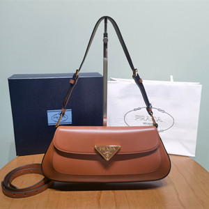 prada leather shoulder bag #1bd344