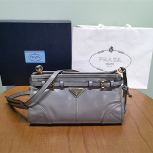 prada bonnie small leather shoulder bag #1ba215
