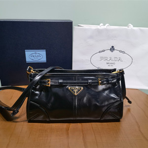 prada bonnie small leather shoulder bag #1ba215