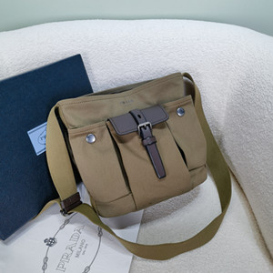 prada route mini canvas and leather bucket bag #1be106