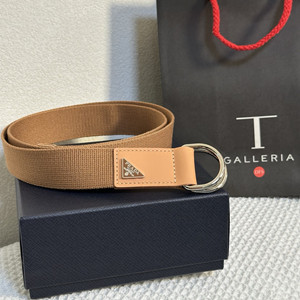 prada 3.5cm cotton belt