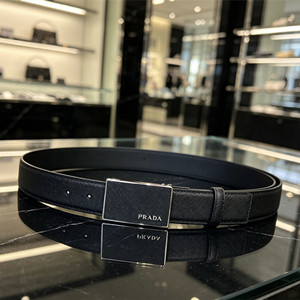 prada 3.5cm calfskin belt