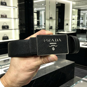 prada 3.5cm calfskin belt