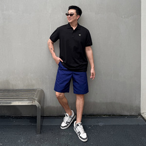 prada pique polo shirt