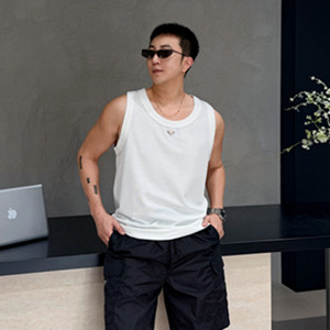 prada cotton tank top
