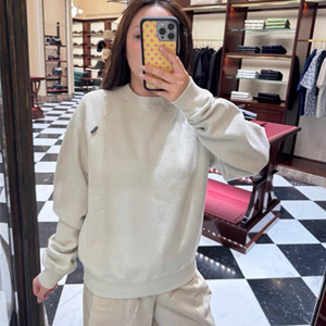 prada cotton crew-neck sweatshirt