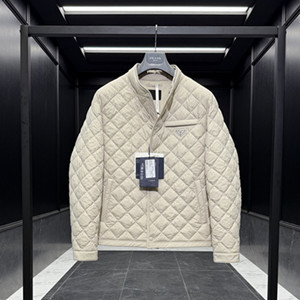prada men's short down jacket