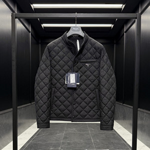 prada men's short down jacket