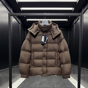 prada men's short down jacket