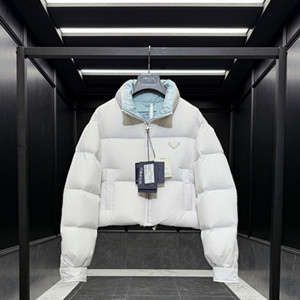 moncler cropped re-nylon down jacket