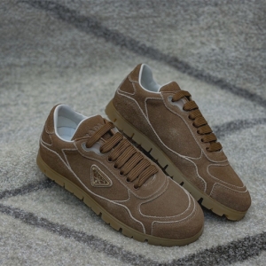 prada suede sneakers shoes