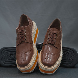 prada lace up shoes