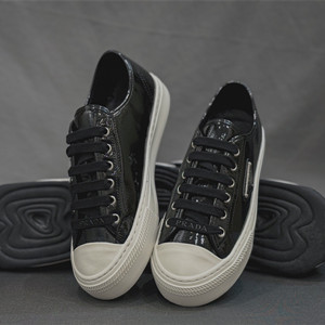 prada patent leather sneakers shoes