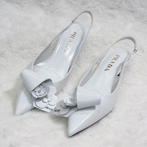 prada leather alingback shoes