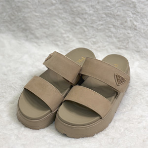 prada nubuck slides shoes