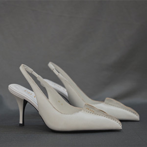 prada 8.5cm leather slingback pumps shoes