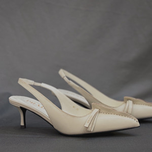 prada 4.5cm leather slingback pumps shoes