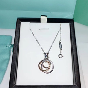 tiffany & co interlocking circles pendant necklace