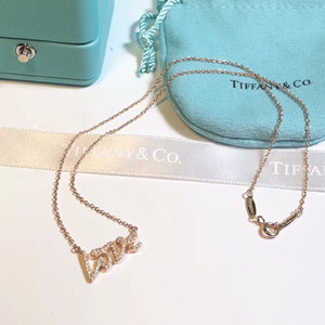 tiffany & co love pendant necklace