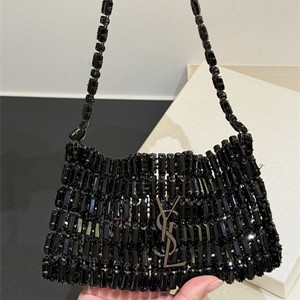 ysl yves saint laurent evening bag in crystal