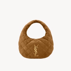 ysl icarus suede hobo bag