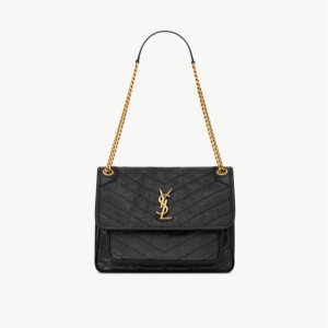 ysl niki medium leather bag