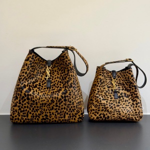 ysl hobo mini leopard print calf hair bag