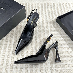 ysl yves saint laurent leather pump shoes