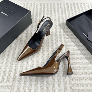ysl yves saint laurent leather pump shoes