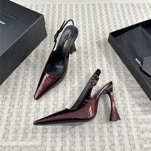 ysl yves saint laurent leather pump shoes