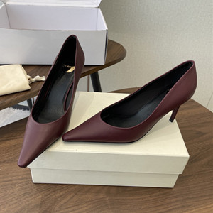 ysl yves saint laurent leather pump shoes
